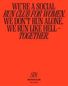 SIN Run Club - Tooting